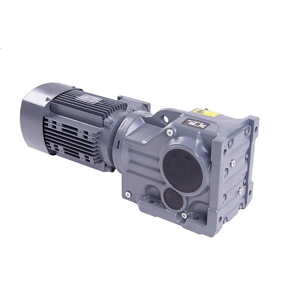 helical bevel geared motor