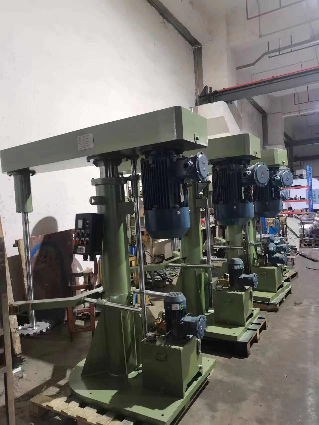 High Speed Disperser and Dissolver Mixer for Paints