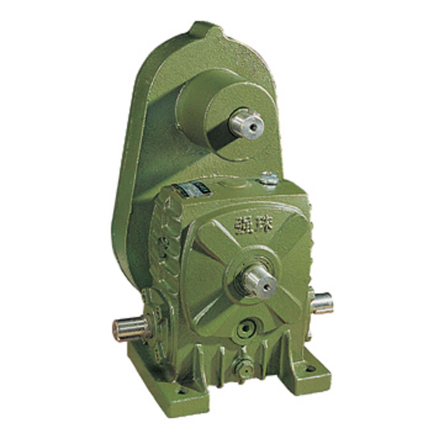 industrial square-face electric worm gear reducer