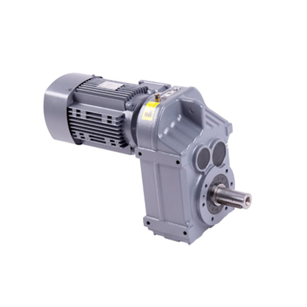 parallel shaft helical geared motor